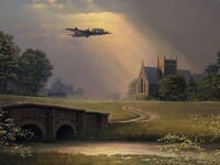 B-17G Aviation Art Print B-17G Aviation Art Print