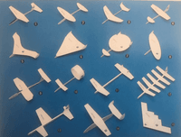 Whitewings Paper Airplane kit | Future of Flight Series Whitewings Paper Airplane kit | Future of Flight Series