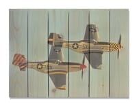 P-51 Mustang Wingman Indoor Outdoor Art - Large P-51 Mustang Wingman Indoor Outdoor Art - Large