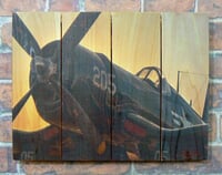 Corsair Airplane Indoor Outdoor Art - Medium Corsair Airplane Indoor Outdoor Art - Medium