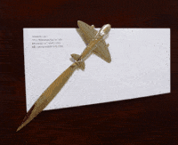Airplane Letter Opener Airplane Letter Opener