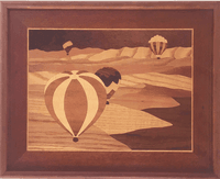 Hot Air Balloon Wood Art Hot Air Balloon Wood Art