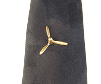 14k Gold 3-Blade Propeller Tie Tack or Lapel Pin | Clearance 14k Gold 3-Blade Propeller Tie Tack or Lapel Pin | Clearance