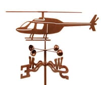 Helicopter Weather Vane Helicopter Weather Vane