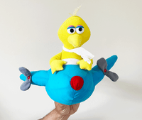 Big Bird Airplane Plush Puppet Toy Big Bird Airplane Plush Puppet Toy