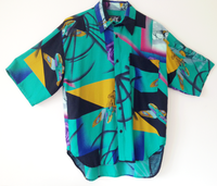 Chic Aviation Style Tunic Blouse Chic Aviation Style Tunic Blouse
