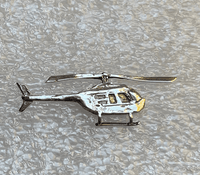 Helicopter Lapel Pin | Tie Tack Helicopter Lapel Pin | Tie Tack