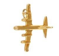 Gold P-3 Orion Airplane Jewelry Gold P-3 Orion Airplane Jewelry