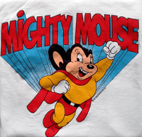 Mighty Mouse Superhero T-Shirt <font color=red>Super Sale</font color>