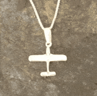Silver Piper Style Pendant with Necklace Silver Piper Style Pendant with Necklace