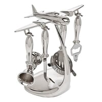 Airplane 5-Piece Barware Set Airplane 5-Piece Barware Set