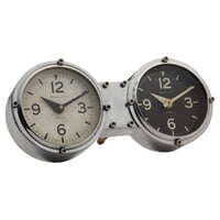 Retro Dual Time Table or Wall Clock Retro Dual Time Table or Wall Clock