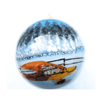 Piper Cub Hand Painted Airplane Ornament | <font color=red>Sorry Sold Out</font>