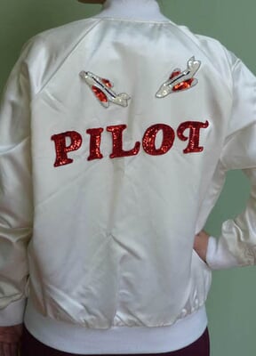 Designer Pilot Jacket <font color=red>New Markdown</font>