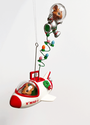 Moustronauts Holiday Space Ornament