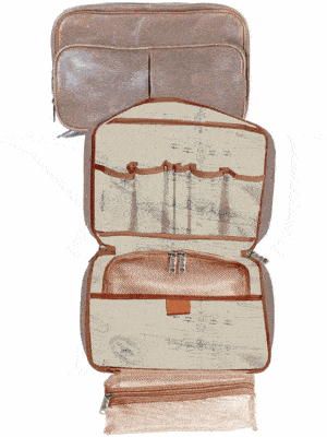 Aero Squadron Leather Travel Kit 