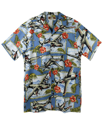 Airplane Aloha Shirts 