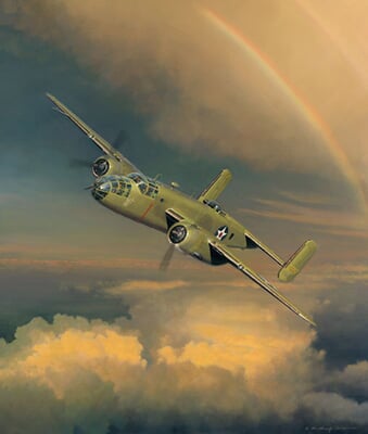 B-25 Doolittle's Raiders Signed Aviation Art Print