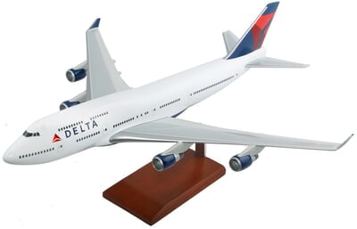 Delta B-747-400 Model