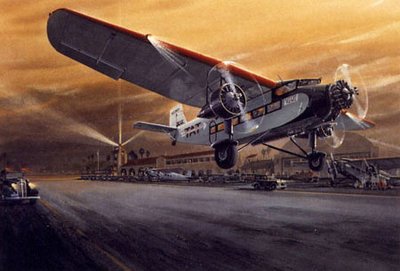 Ford Tri-Motor Airplane Art Print