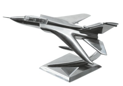 Tornado Aircraft Aluminum Sculpture | <font color=red>New Markdown</font>