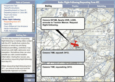 Comm 1 VFR Radio Simulator