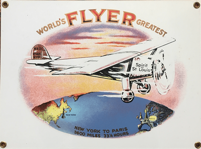 Spirit of St Louis | Greatest Flyer Sign | <font color=red>New Markdown</font>
