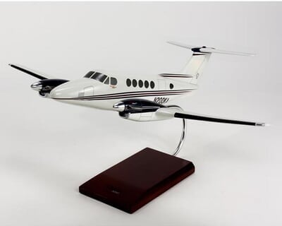 Super King Air B200 Model Airplane