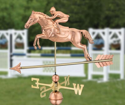 Horse & Rider Weather Vane