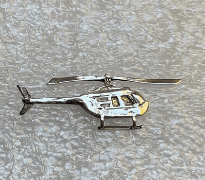Helicopter Lapel Pin