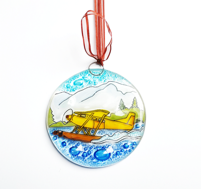 Floatplane Suncatcher Ornament
