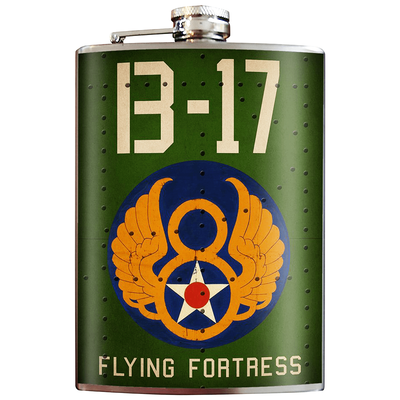 B-17 Flying Fortress Flask