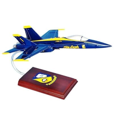 Blue Angels F/A 18 Hornet Model