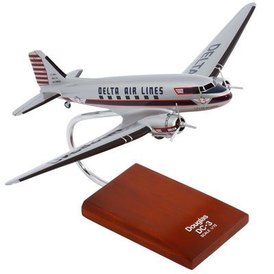 Delta Airlines DC-3 Model