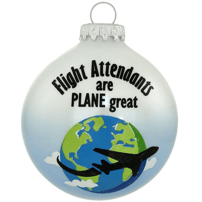Flight Attendants are Plane Great Ornament