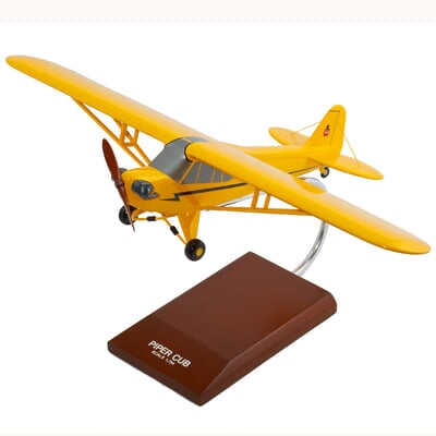 Piper Cub Model Airplane - 1/24 scale