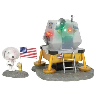 Snoopy Astronaut and Apollo 11 Lunar Module Collectibles <font color=red>New Markdown</font>