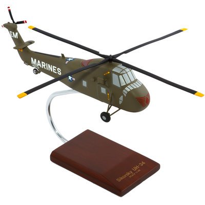 UH-34D Seahorse USMC Model Helicopter