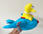 Big Bird Airplane Plush Puppet Toy