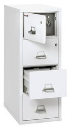Safe Hidden In A Fire/Water Rated 4-Drawer File Cabinet