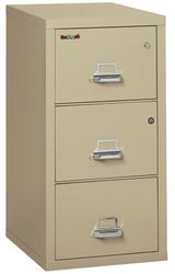 Safe Hidden In A Fire/Water Rated 3-Drawer File Cabinet