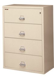Fire & Water Rated 4-Drawer Lateral File Cabinet (52.8 x 31.2 x 22.1)
