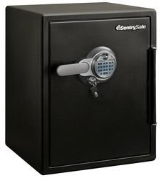 1-Hour Fire/Water Safe w/Fingerprint & Keypad Lock [2.0 Cu. Ft.]