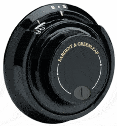 Dial Combination Lock with Key-Locking Dial [Installed]