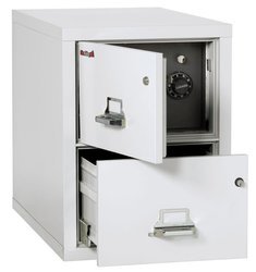 Safe Hidden In A Fire/Water Rated 2-Drawer File Cabinet