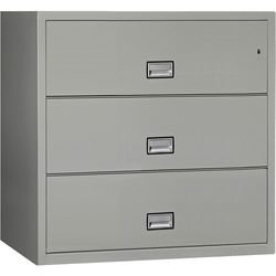 Fire & Water Rated 3-Drawer Lateral File Cabinet (41.8 x 44 x 23.6)
