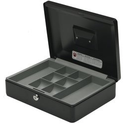 Medium Cash Box with Carrying Handle [0.1 Cu. Ft.]