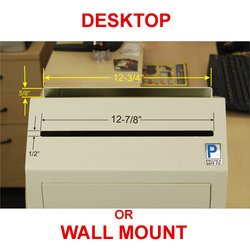 Wall or Desk Mountable Drop Box W/Key Lock [0.2 Cu. Ft.]