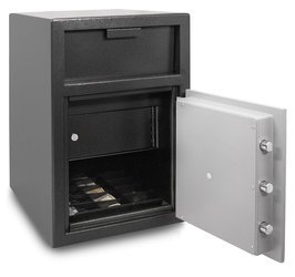 Drop Safe with Interior Locker & Space for Cash Drawers [2.1 Cu. Ft.]