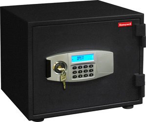 1-Hr Fire Rated Safe w/Digital Lock, Alarm, Audit Trail [0.63 Cu Ft.]